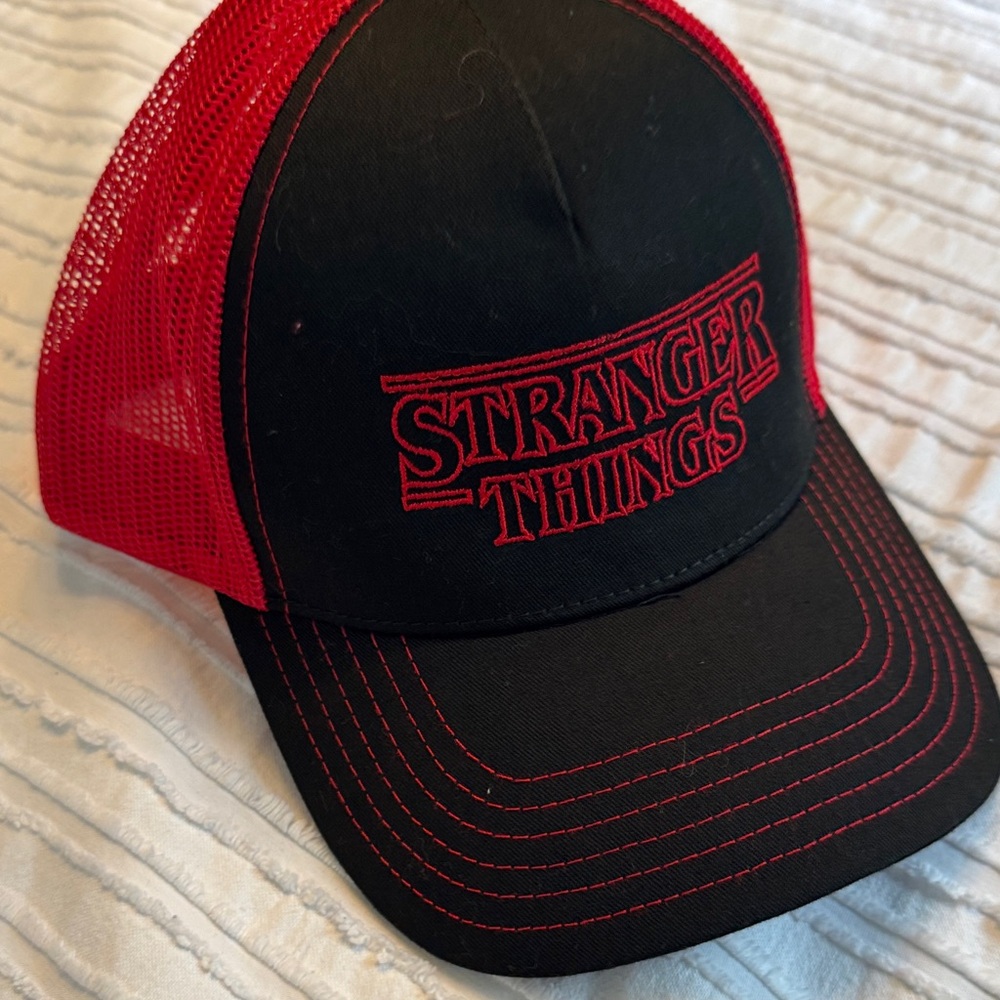 Universal Black and Red Trucker Hat